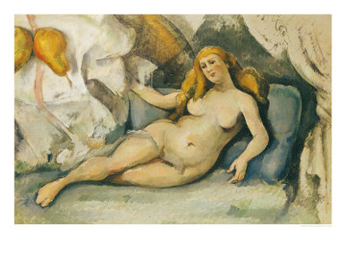 Female Nude on a Sofa