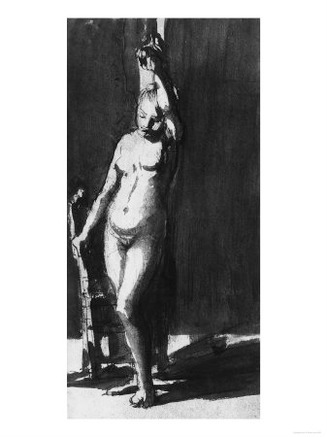 Female Nude, Drawing, British Museum, London