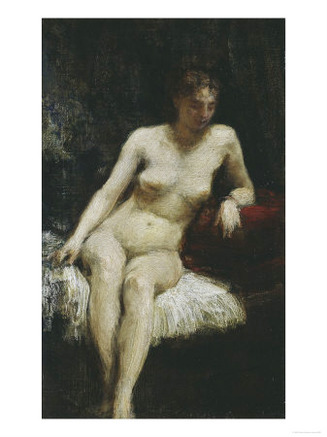 Study of a Female Nude, c.1872