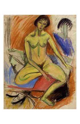 Seated Female Nude