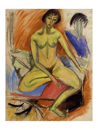 Seated Female Nude