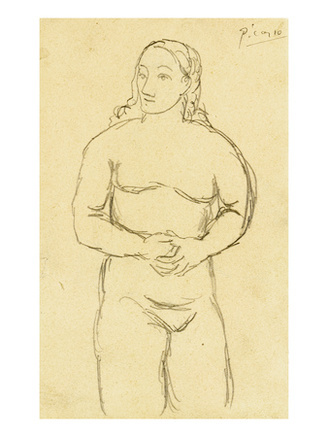 Picasso: Female Nude, C1906